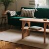 stolik owalny Home we wnetrzu 1 STOLIK kawowy OWALNY HOME